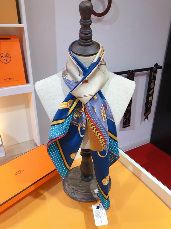 Hermes silk Scarf 90X90cm E13